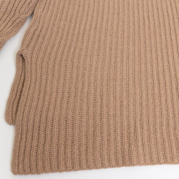 Theory Turtleneck Wool Cashmere Sweater Oversized Soft Beige Karenia Small - Picture 11 of 14